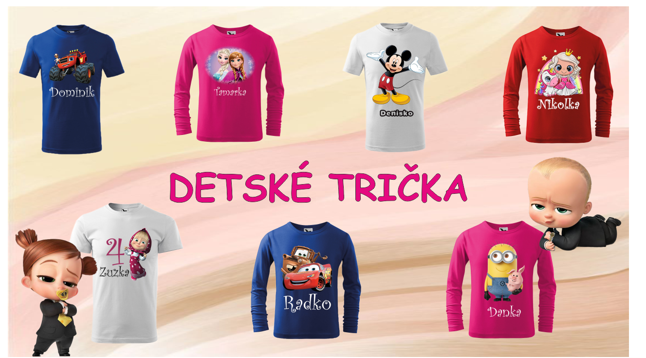 Detské tričká